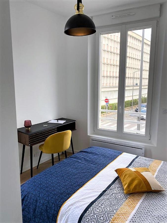 Ponsardin #55 Spacieux Appartement 3 Ch 6 Couchages Reims Esterno foto