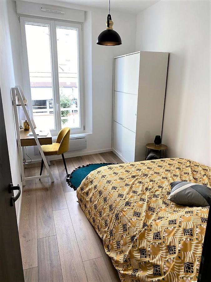 Ponsardin #55 Spacieux Appartement 3 Ch 6 Couchages Reims Esterno foto