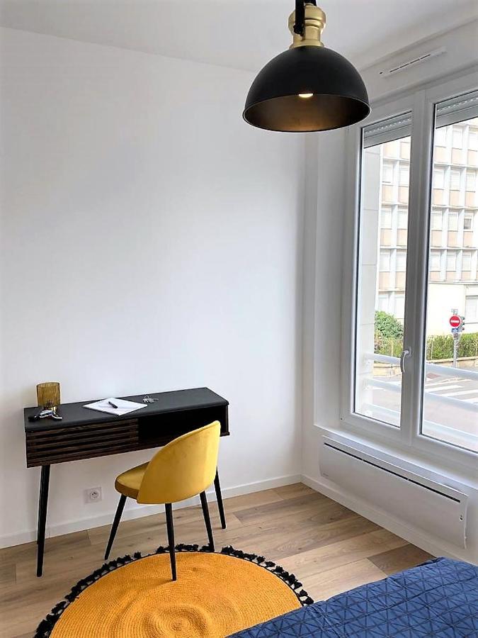 Ponsardin #55 Spacieux Appartement 3 Ch 6 Couchages Reims Esterno foto