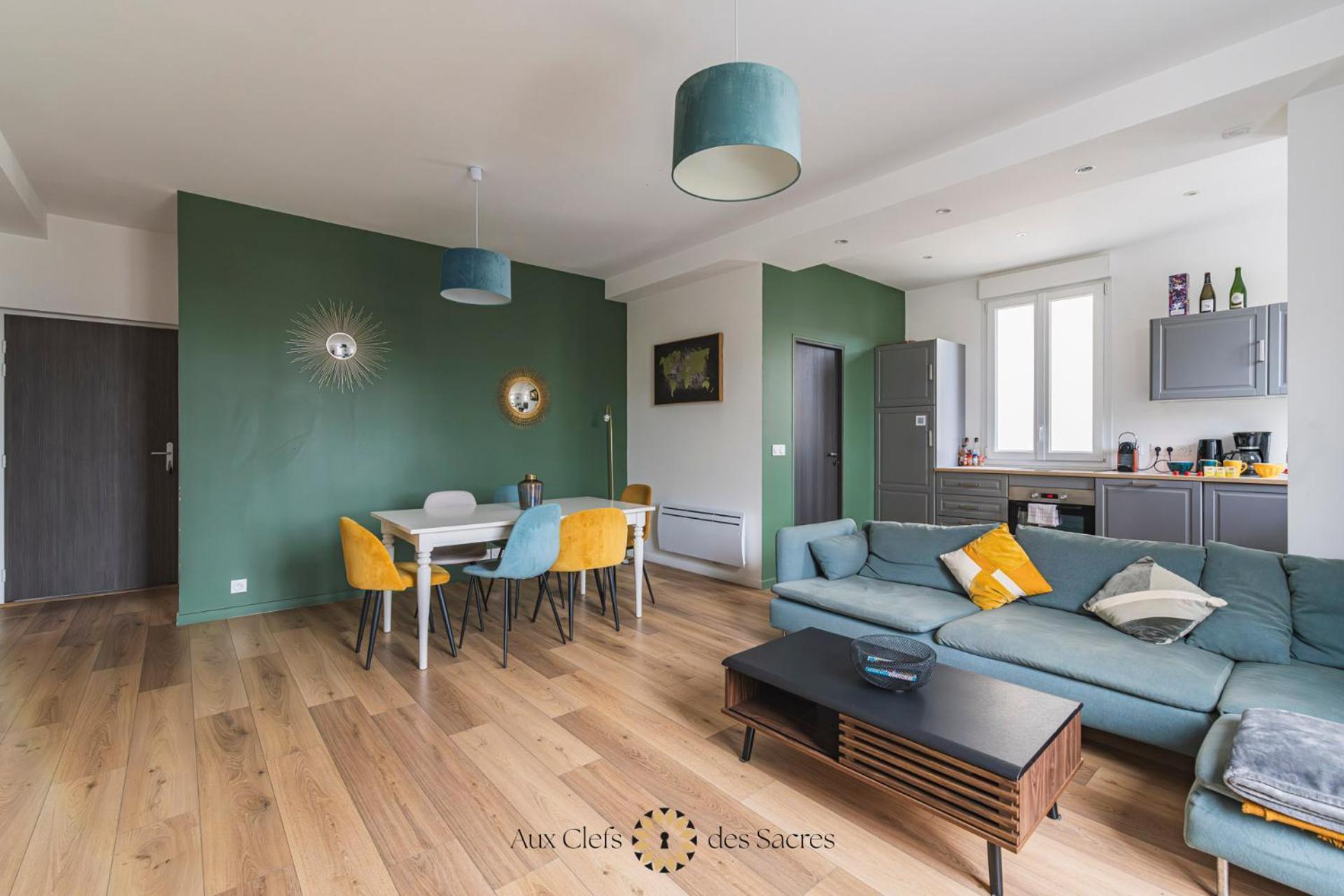 Ponsardin #55 Spacieux Appartement 3 Ch 6 Couchages Reims Esterno foto