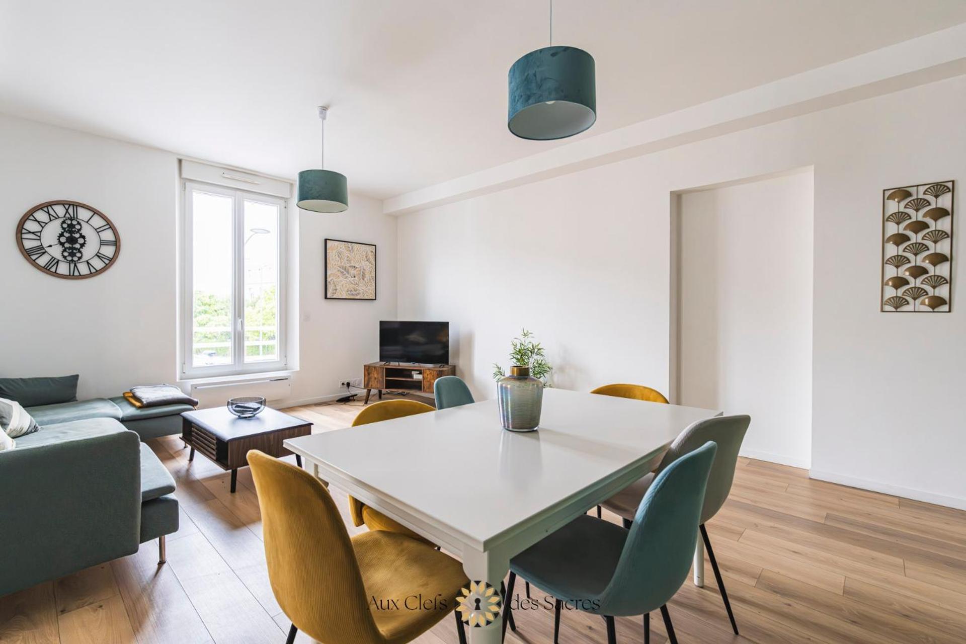 Ponsardin #55 Spacieux Appartement 3 Ch 6 Couchages Reims Esterno foto